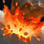 Burning Meteor