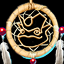 Solid Charm of the King Frog